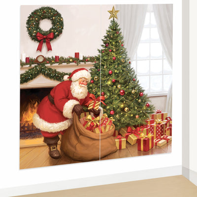 Scene Setter - Vintage Santa (2ct) - Premium Party Distribution