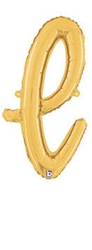 Script Letter L - Gold - Premium Party Distribution