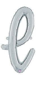 Script Letter L - Silver - Premium Party Distribution