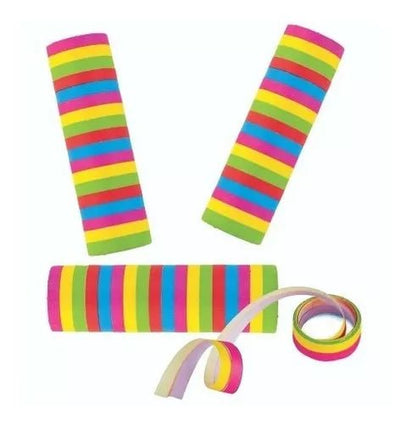 Serpentinas De Colores/Colored Streamers 16ft - Premium Party Distribution