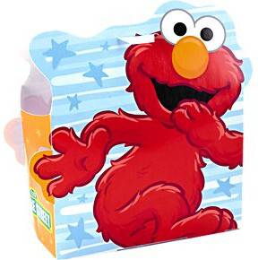 Sesame Street Treat Favor Box 4ct - Amscan - Premium Party Distribution