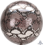 SNAKE SKIN PRINT ORBZ Foil Balloon - Premium Party Distribution