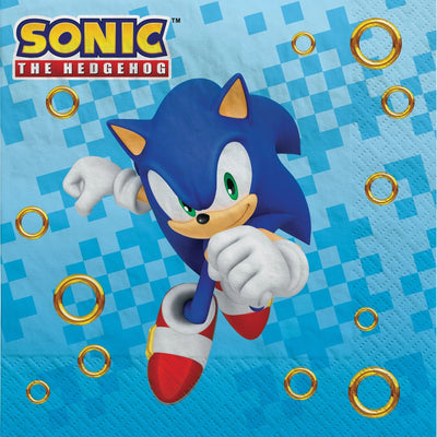 Sonic Luncheon Napkins 16ct - Premium Party Distribution