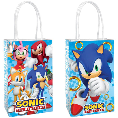 Sonic Printed Paper Kraft Bag - Amscan - Premium Party Distribution