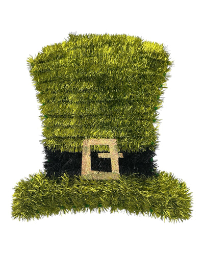 St. Patrick's Day Tinsel Leprechaun Hat Decoration - Amscan - Premium Party Distribution