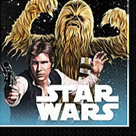 Star Wars Beverage Napkins 16ct - Premium Party Distribution