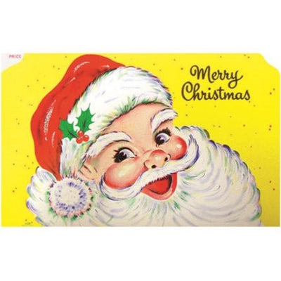 Stocking Topper - Merry Christmas Santa - Premium Party Distribution