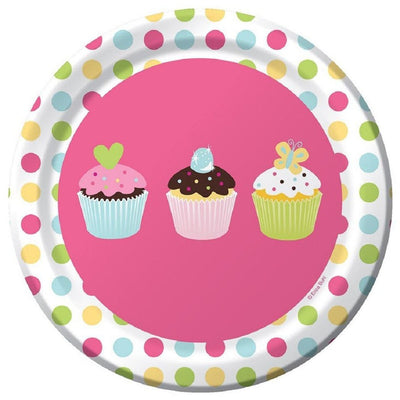 Sweet Treat 7" Dessert Plates 8ct - Premium Party Distribution