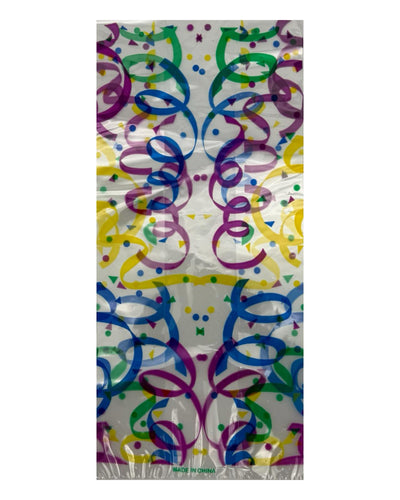 Swirl Confetti Cello Bags 8ct - Premium Party Distribution