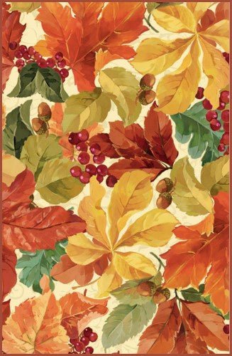 Table Cover - Elegant Leaves - Premium Party Distribution