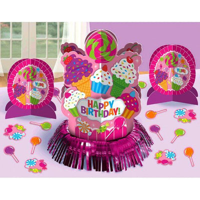 Table Decorating Kit - Happy Birthday Sweet Shop - Premium Party Distribution