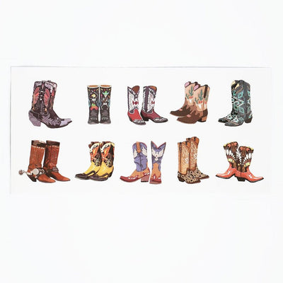 Temporary Tattoos - Cowboy Boots (10ct) - Premium Party Distribution