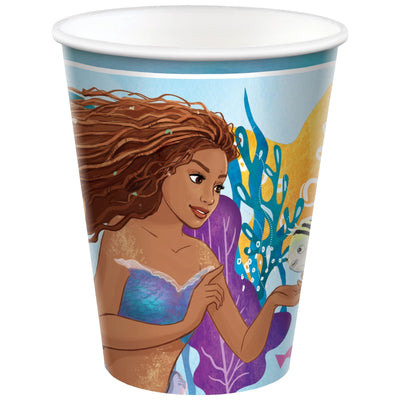 The Little Mermaid Cups, 9 oz. 8ct - Amscan - Premium Party Distribution