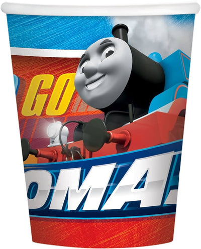 Thomas & Friends 9oz Paper Cups 8ct - Premium Party Distribution