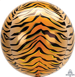 TIGER PRINT ORBZ Foil Balloon - Premium Party Distribution
