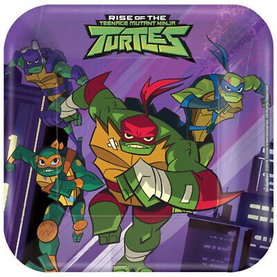 TMNT 7" Small Plate 8ct - Premium Party Distribution