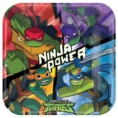 TMNT 9" Dinner Plates 8ct - Premium Party Distribution