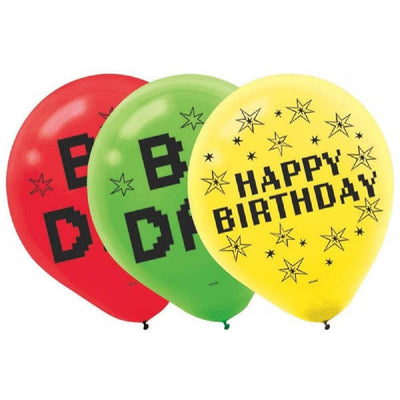 TNT Party B - Day 12" Latex Balloons 6ct - Premium Party Distribution