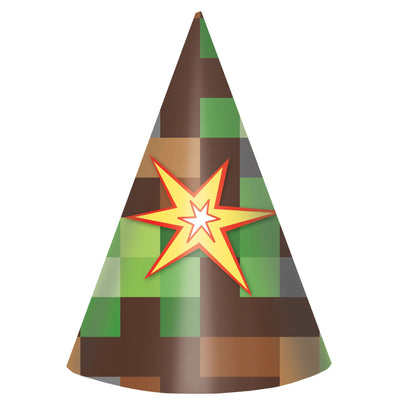 TNT Party Hats 8ct - Amscan - Premium Party Distribution