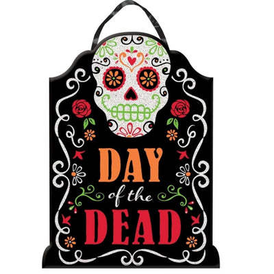 Tombstone Sign - Skull Day of the Dead - The Beistle Company - Premium Party Distribution