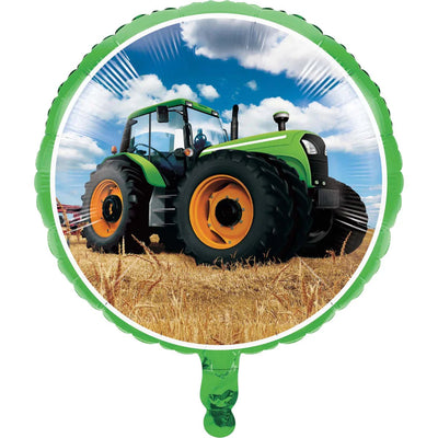 Tractor Time 18" Foil Balloon - Premium Party Distribution