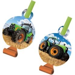 Tractor Time Blowouts 8ct - Premium Party Distribution