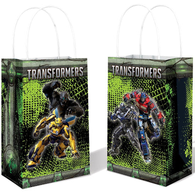 Transformers: Rise Of The Beasts Kraft Bag 8ct - Premium Party Distribution
