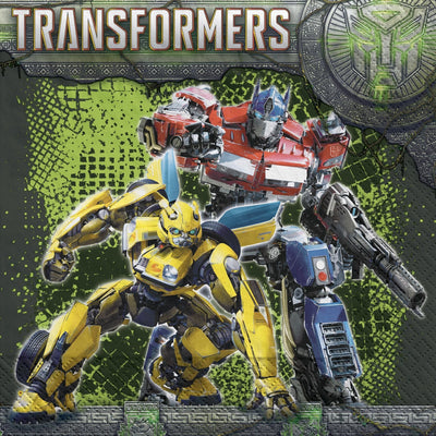 Transformers: Rise Of The Beasts Luncheon Napkins 16ct - Premium Party Distribution
