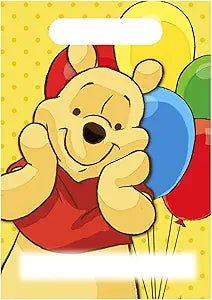 Treat Bags - Winnie the Pooh (8ct) - Premium Party Distribution