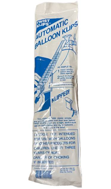 Twist Klips™ Automatic Balloon Clips (144ct) - Premium Party Distribution