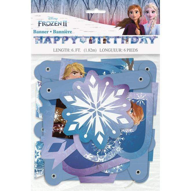 Disney Frozen 2 Large Jointed Banner 6ft