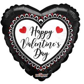 ConverUSA 18" Happy Valentine's Day Balloon