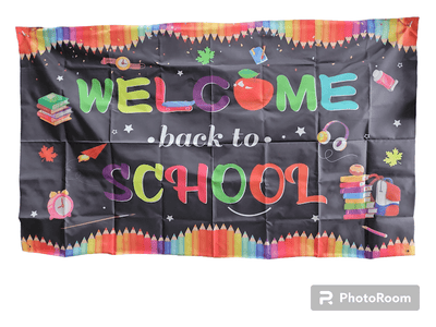 Welcome Back To School Banner - Premium Party Distribution