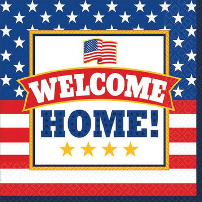 Welcome Home Luncheon Napkins (36 Count) - Amscan - Premium Party Distribution