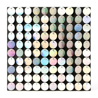 White Iridescent Shimmer/Spangle Wall Decor - Premium Party Distribution