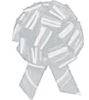 WHITE Pull Bow 7/8" x 4" x 18" Loops - Box of 50 - Premium Party Distribution