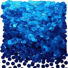 Winner 1" Blue Foil Confetti 2.25oz - Premium Party Distribution