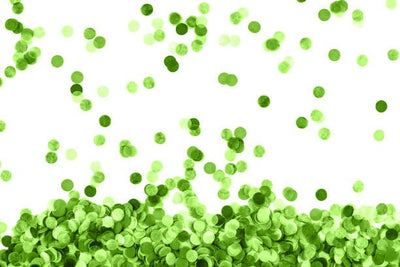 Winner 1" Lime Green Foil Confetti 2.25oz - Premium Party Distribution
