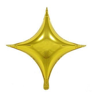 Winner Party 26" 4 - Ponit Star Balloon 3pc - Premium Party Distribution