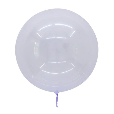 Winner Party 34" Purple Bubble Balloon - Premium Party Distribution