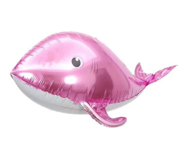 Winner Party 35" Pink Whale Balloon - Premium Party Distribution