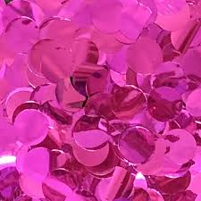 Winner 1" Magenta Foil Confetti 2.25oz